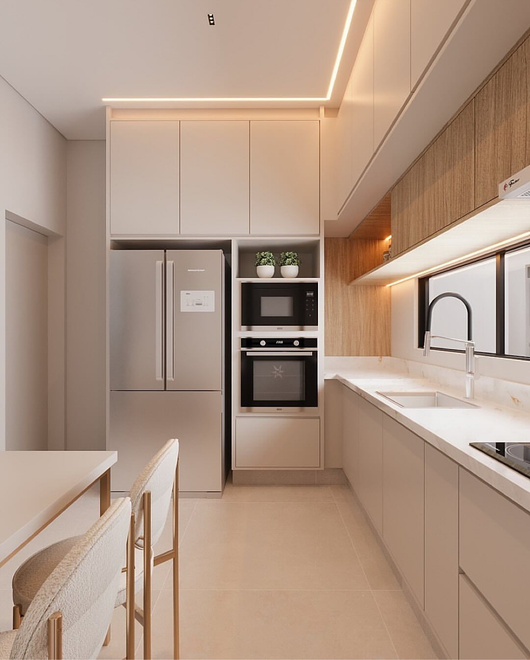 Cozinha Moderna: Funcionalidade e Estilo em Harmonia