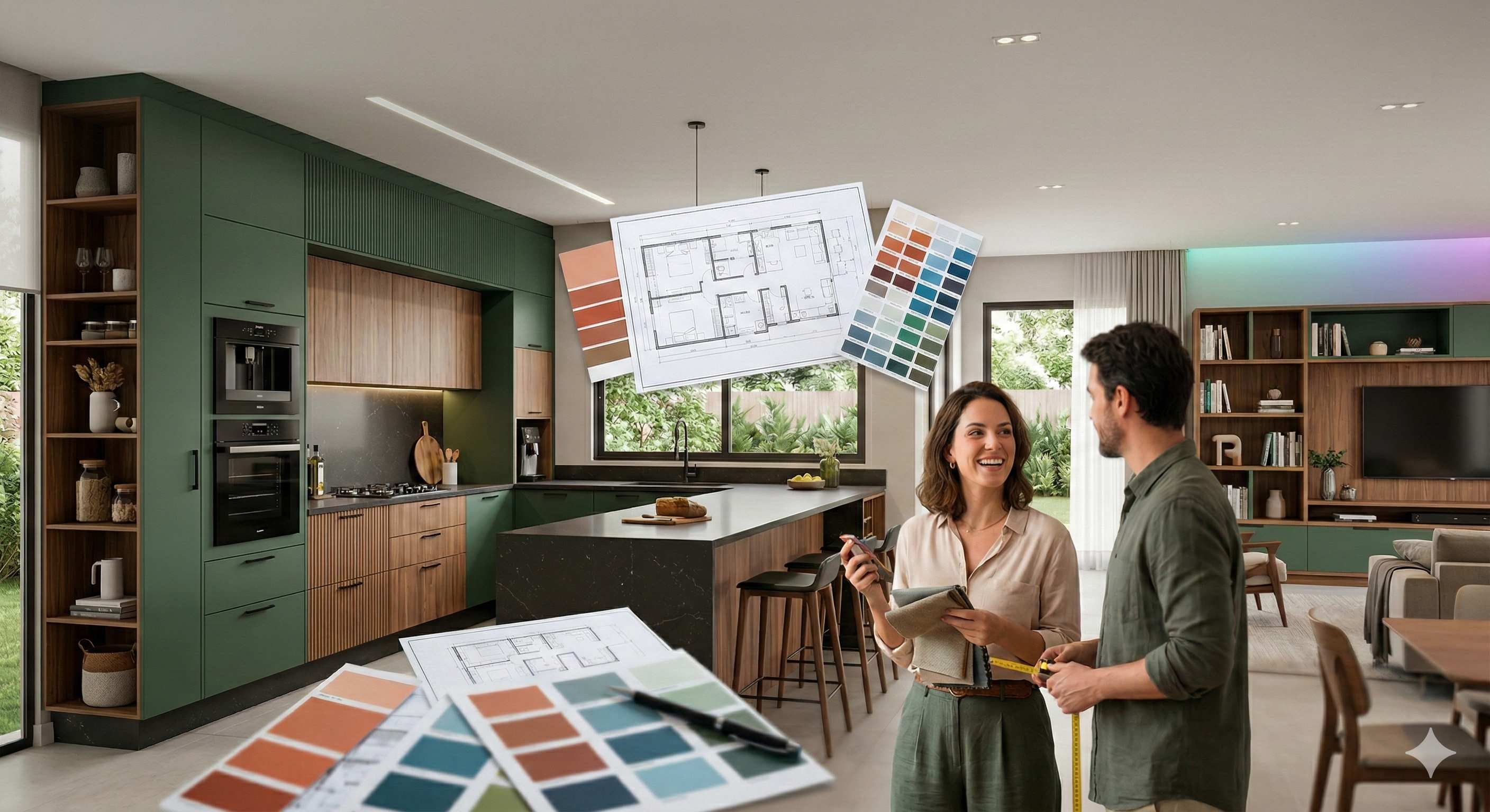 O Papel das Cores e a Importância de um Projeto de Móveis Planejados Bem Elaborado